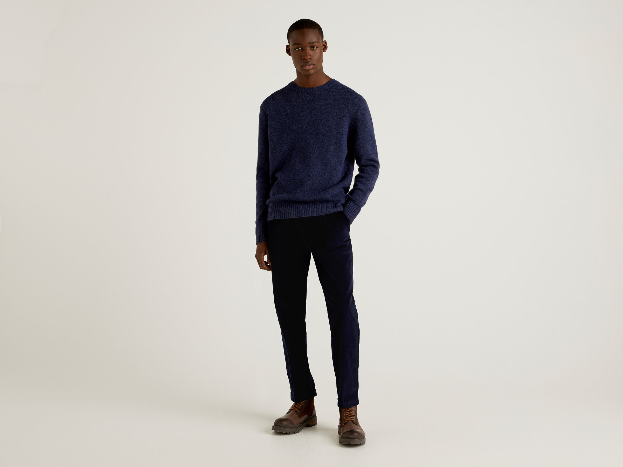 Sweater in Shetland wool image number 3