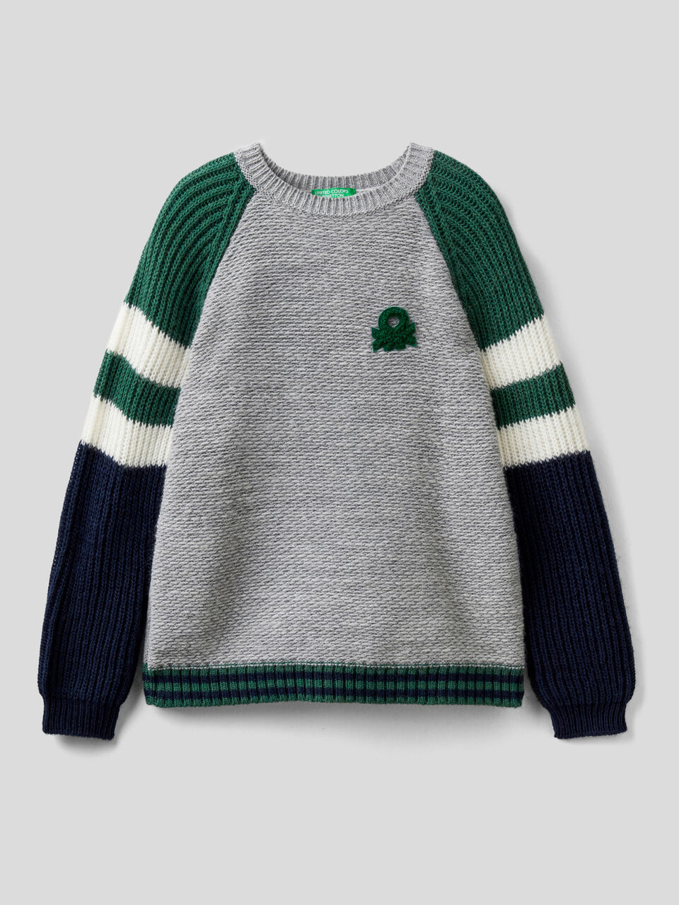 Color block sweater image number 1