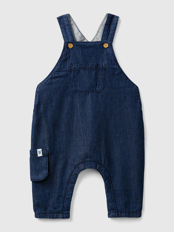 Romper made of chambray New Born (0-18 months)