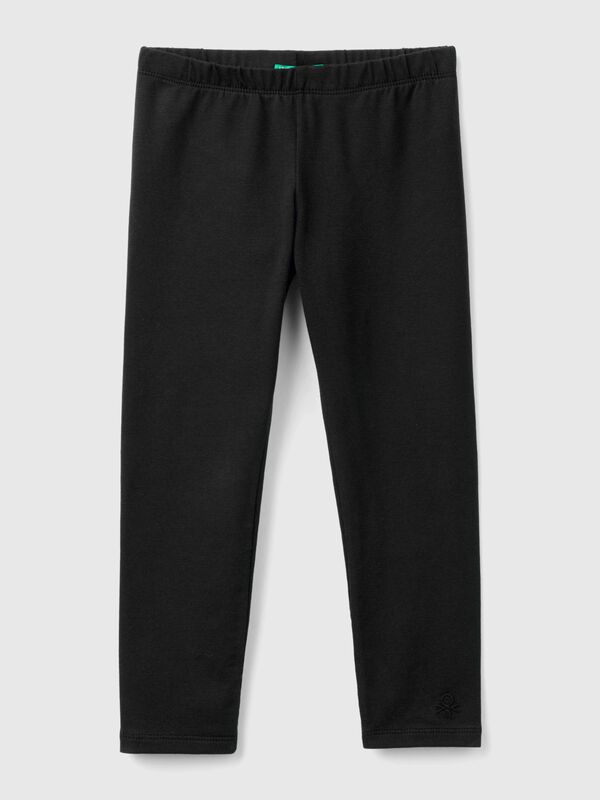 Stretch cotton leggings Junior Girl