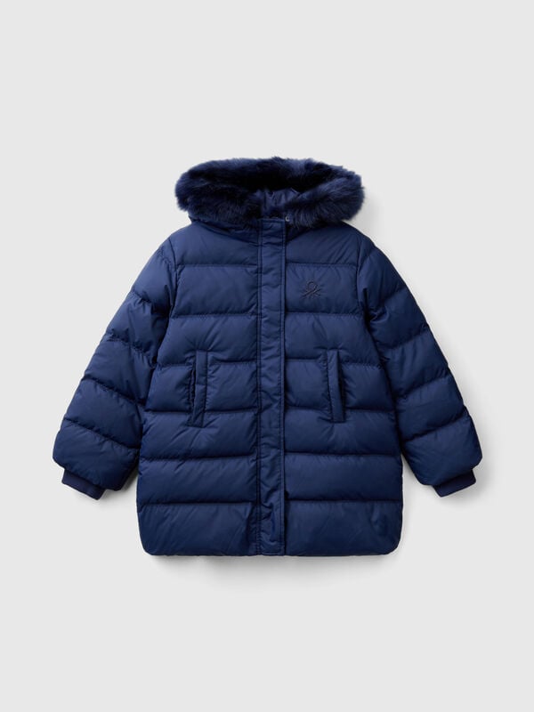 "Rain Defender" down jacket with detachable hood Junior Girl