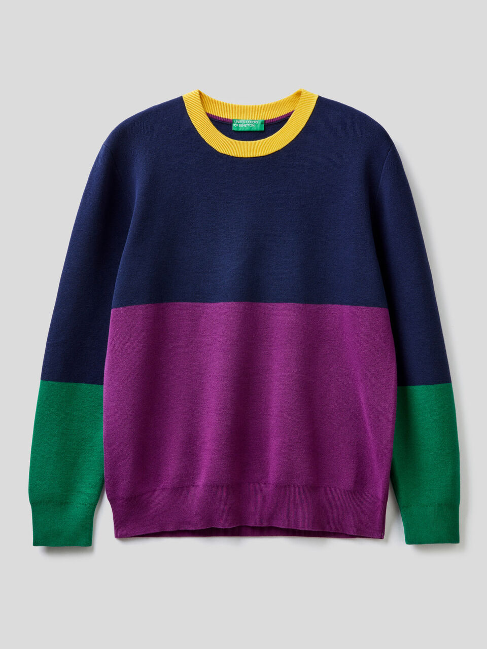 Color block sweater image number 1