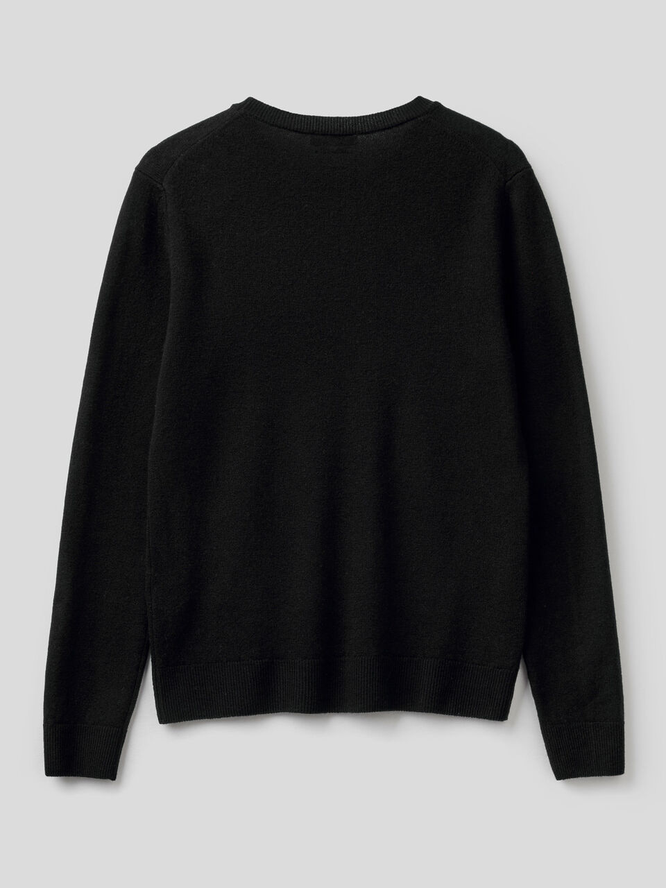 Crew neck sweater in pure virgin wool image number 2