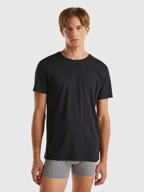 Long fiber cotton t-shirt Men