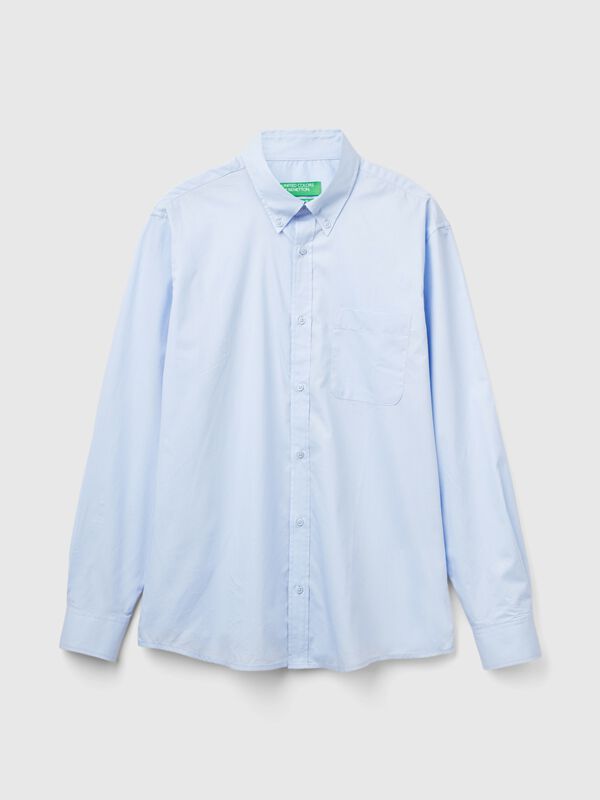 Organic cotton button down shirt Men