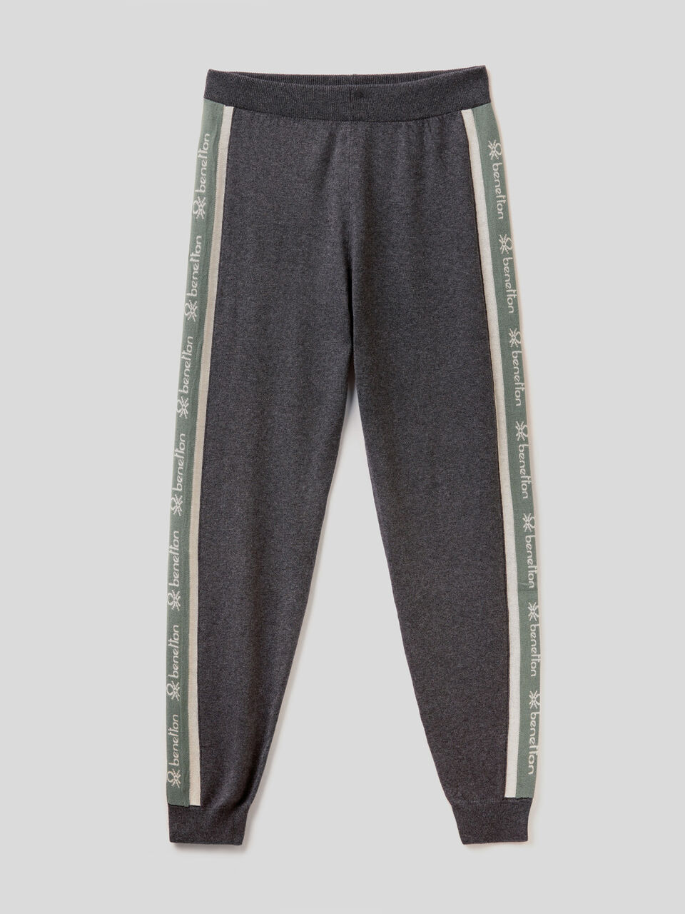 Sweatpants with logo bands image number 1