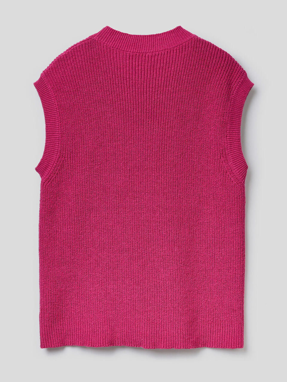 Vest in recycled cotton blend image number 2