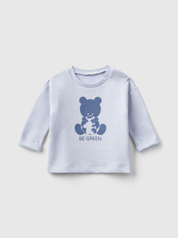 Organic cotton sweatshirt with print New Born (0-18 months)