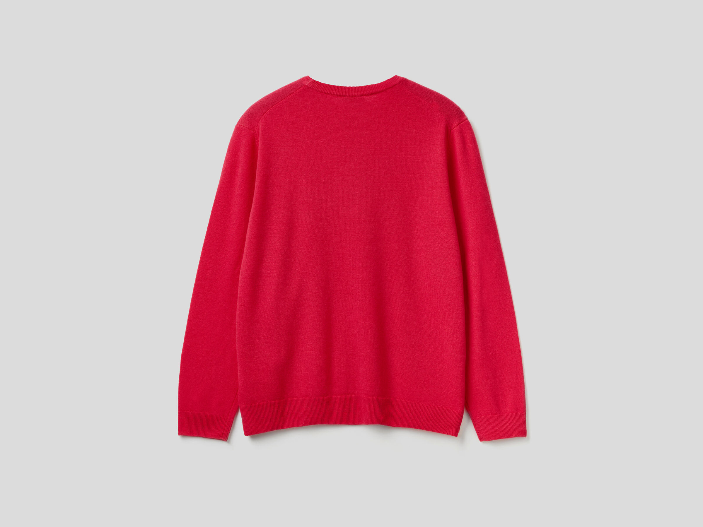 Crew neck sweater in pure virgin wool image number 5