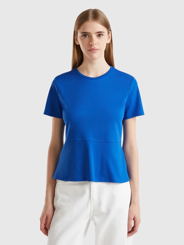 Slim fit t-shirt in organic cotton Women