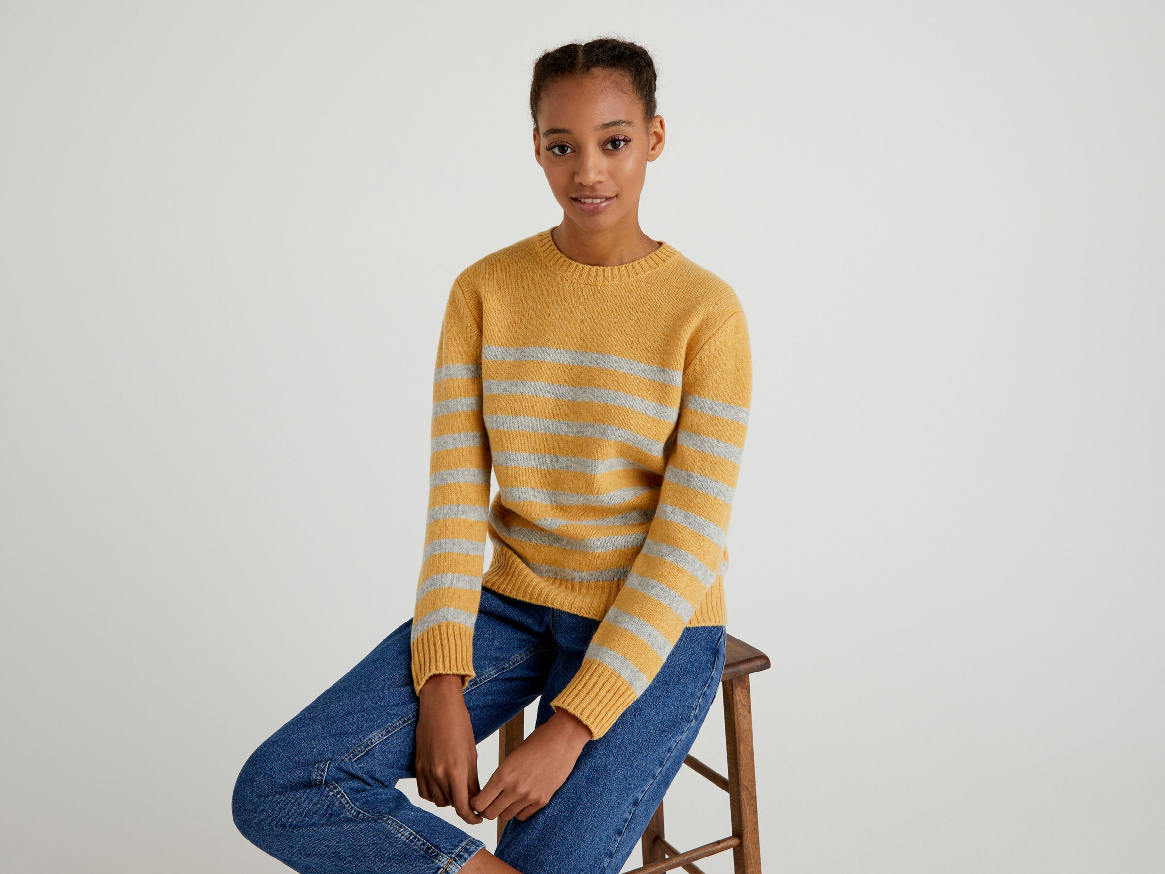 Sweater in pure Shetland wool image number 3