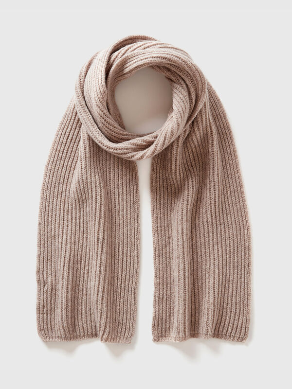 Pure virgin wool scarf Men