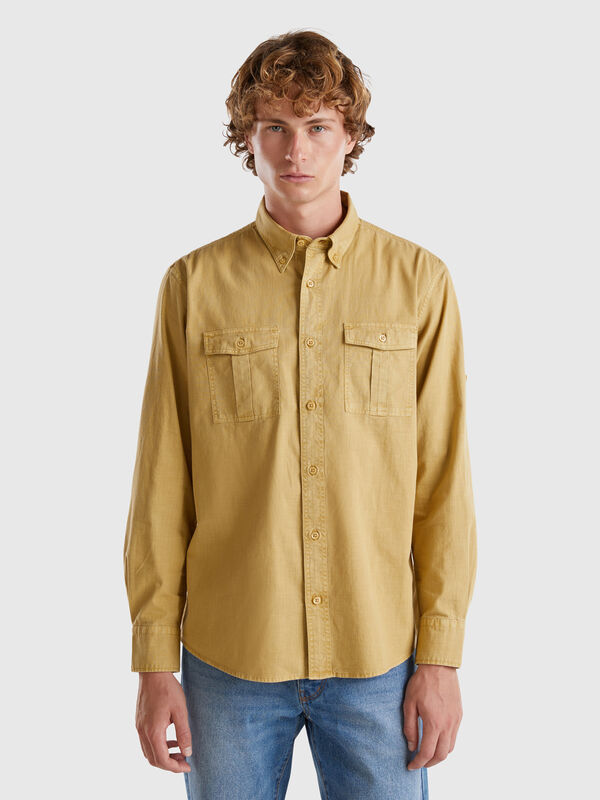 Slim fit buttondown shirt Men