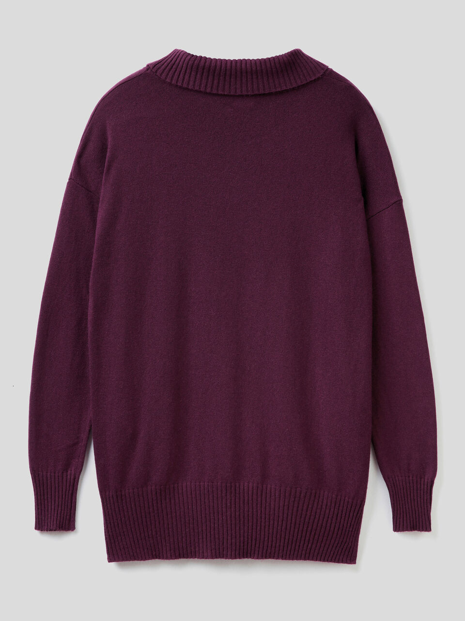 Turtleneck in silk and cashmere blend image number 2