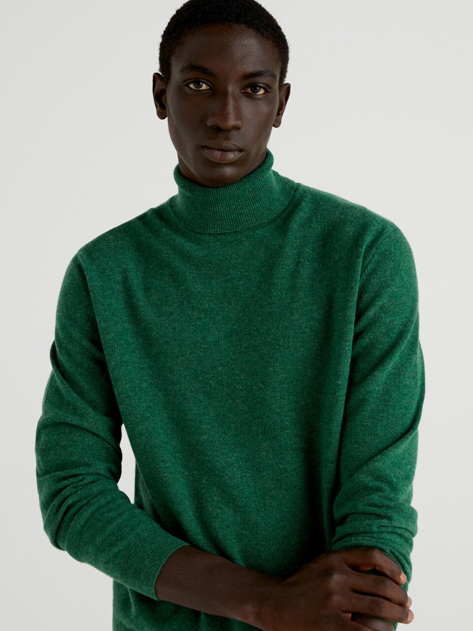 Men s High Neck Sweaters New Collection 2024 Benetton