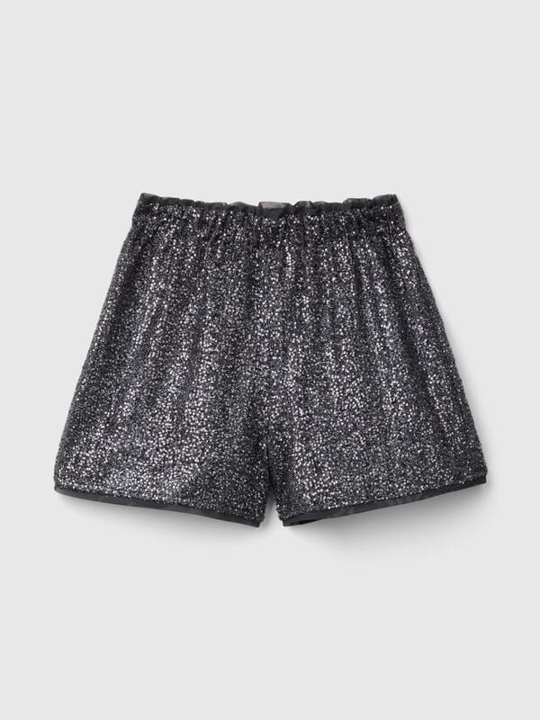 Shorts with sequins Junior Girl