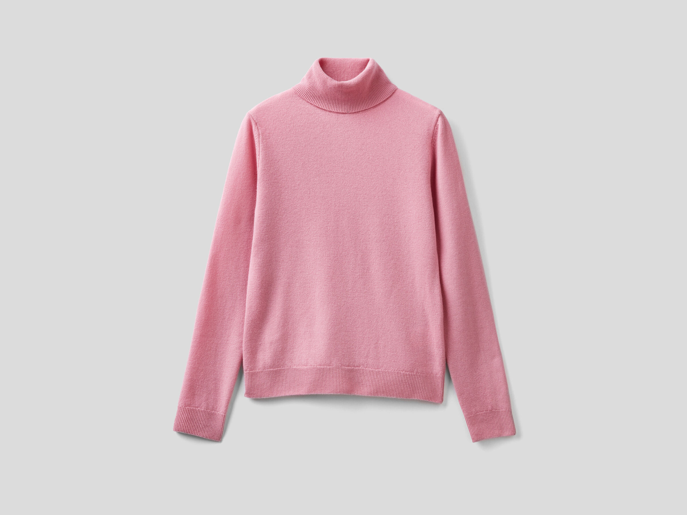 Turtleneck sweater in pure virgin wool image number 5