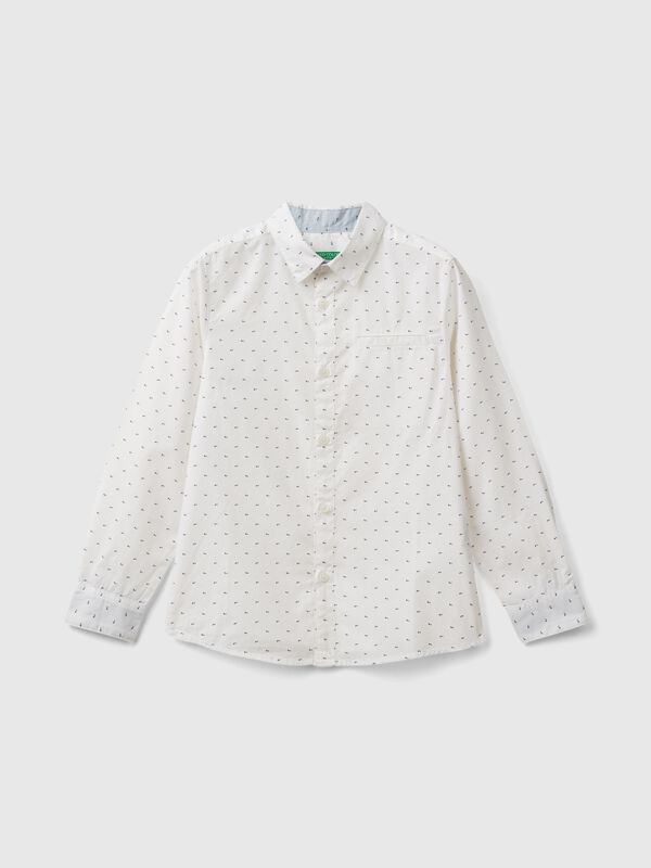 Micro pattern shirt Junior Boy
