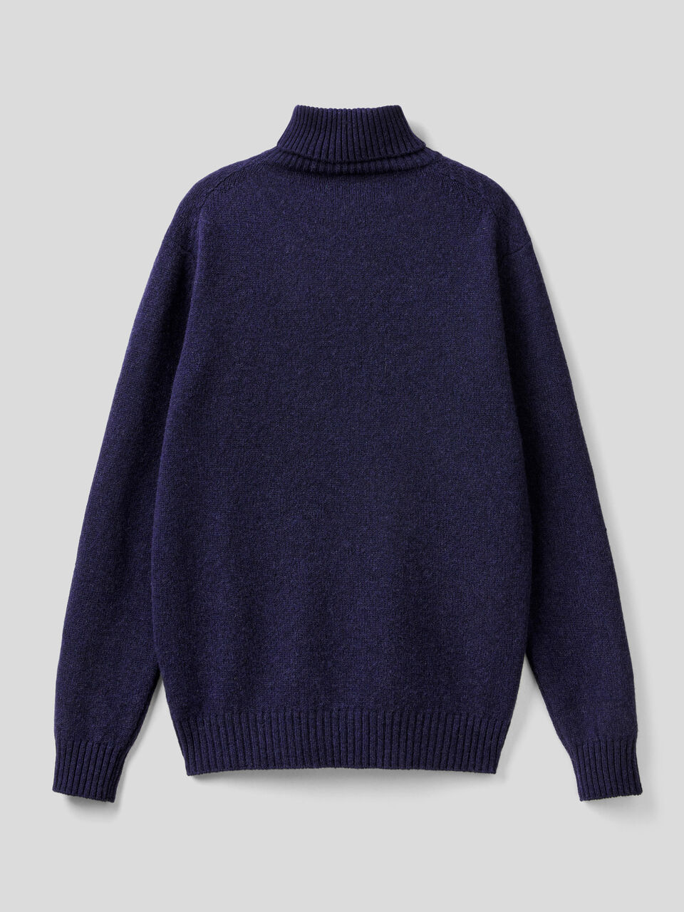 Turtleneck in pure Shetland wool image number 2