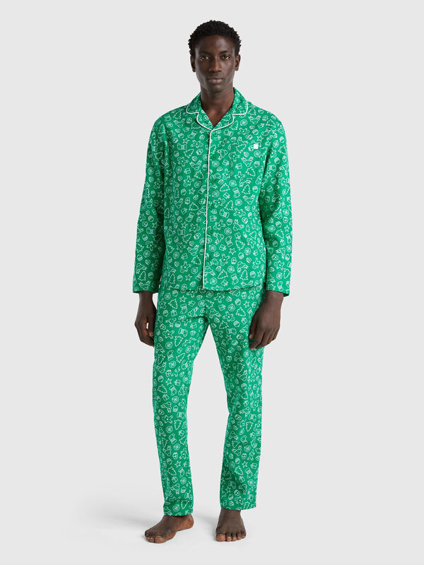 Christmas flannel pyjamas Men