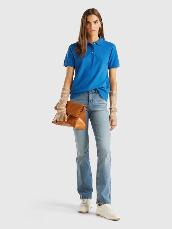 Bootcut jeans in cotton blend Women
