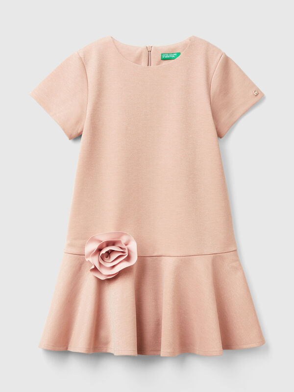 Elegant dress with lurex Junior Girl