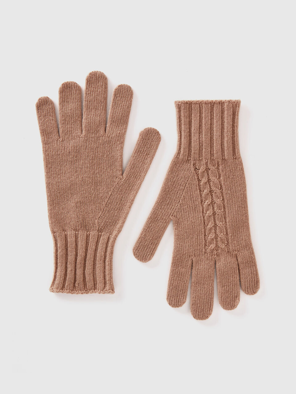 KNITTED GLOVES Women image number 1