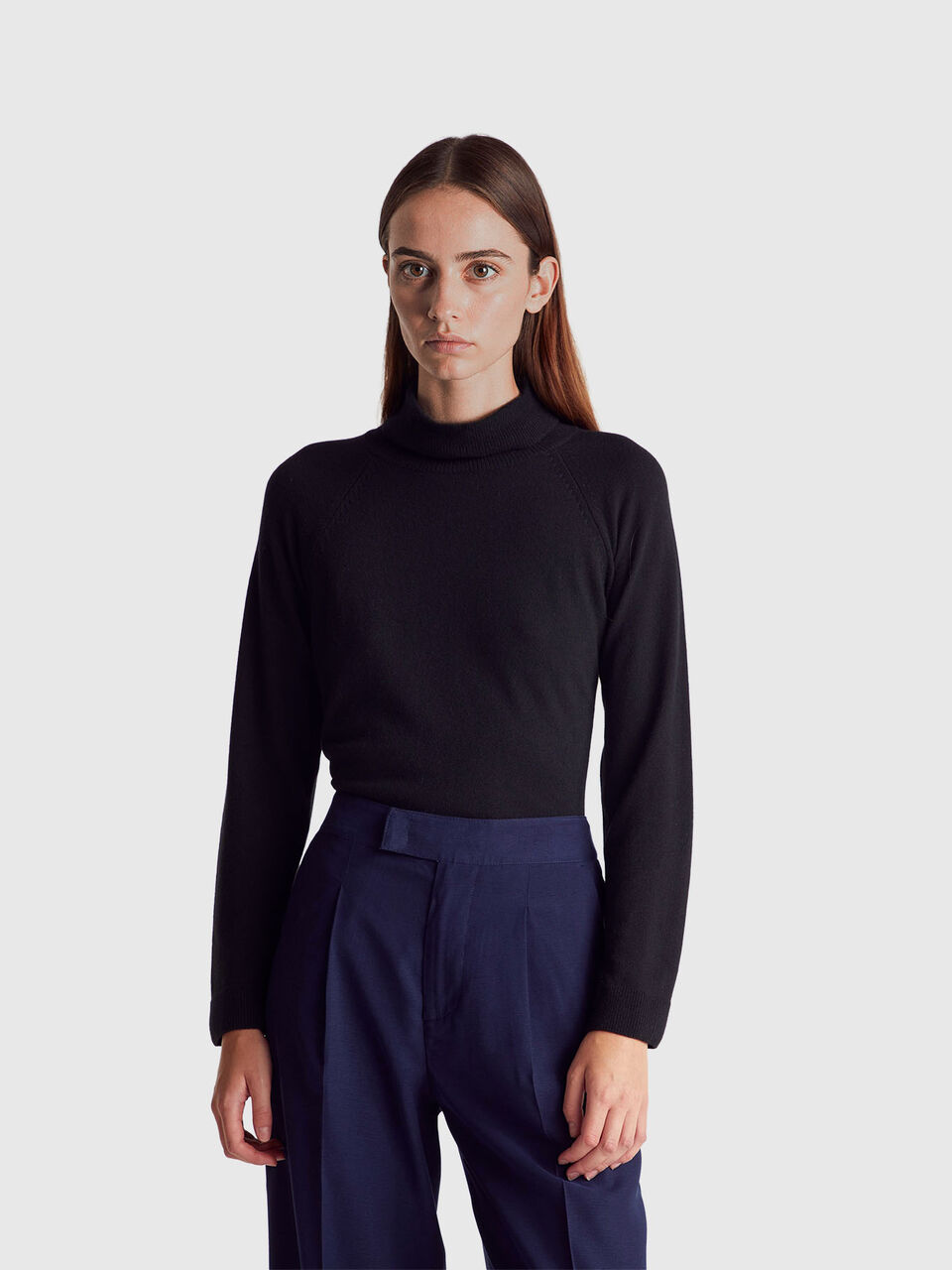 TURTLE NECK SWEATER Women image number null