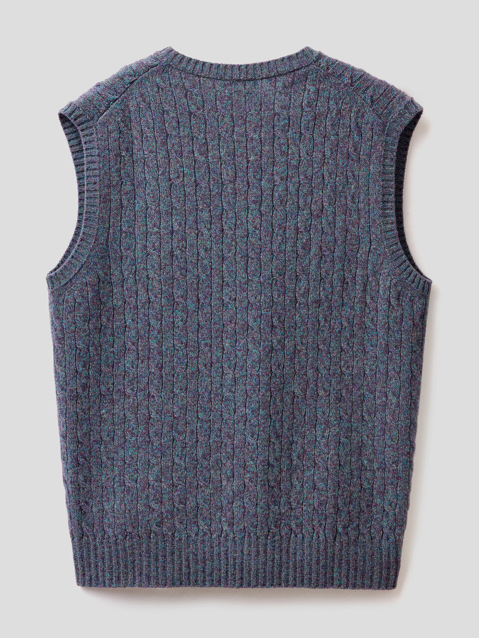 Vest in pure Shetland wool image number 2
