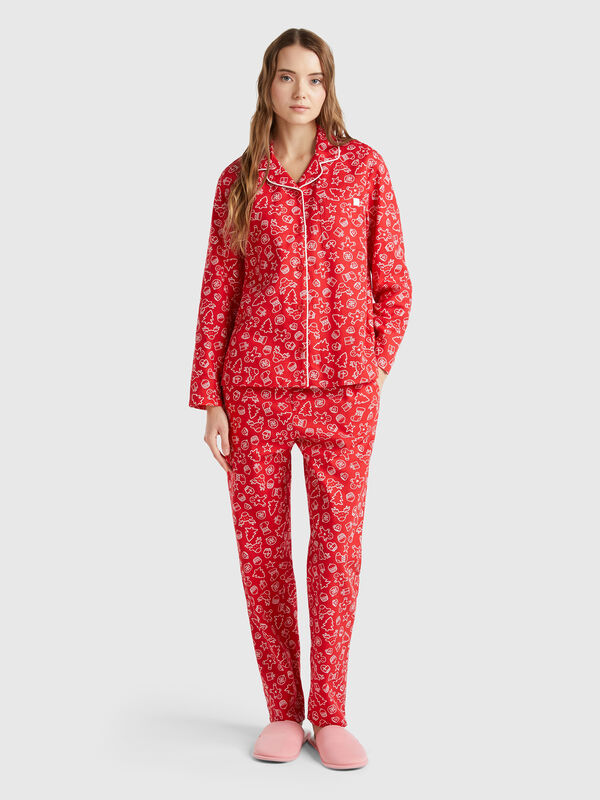 Christmas flannel pyjamas Women
