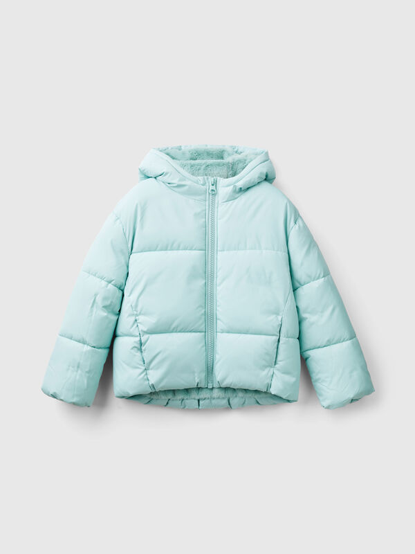 Padded jacket with hood Junior Girl