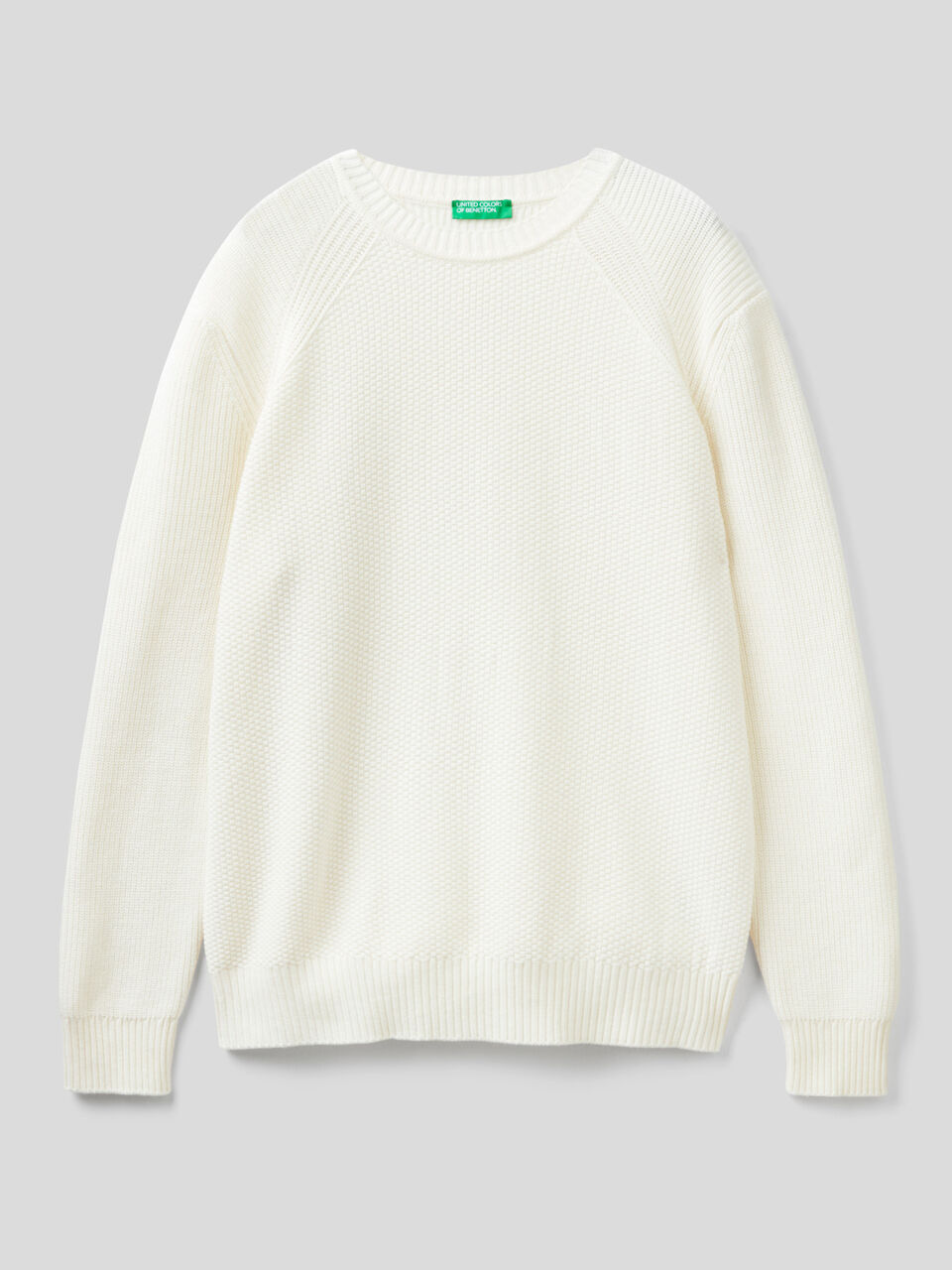 Sweater in recycled wool blend image number 1