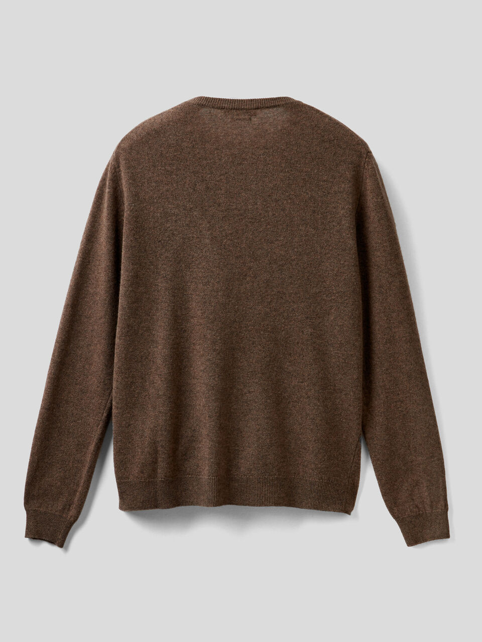 Crew neck sweater in pure virgin wool image number 2