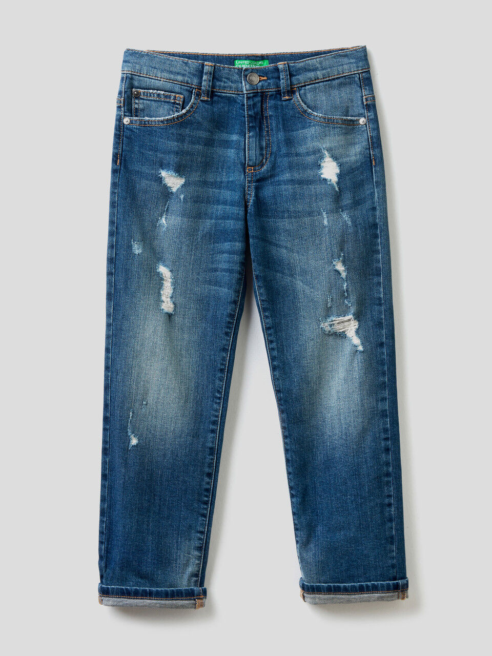 Junior boys ripped new arrivals jeans