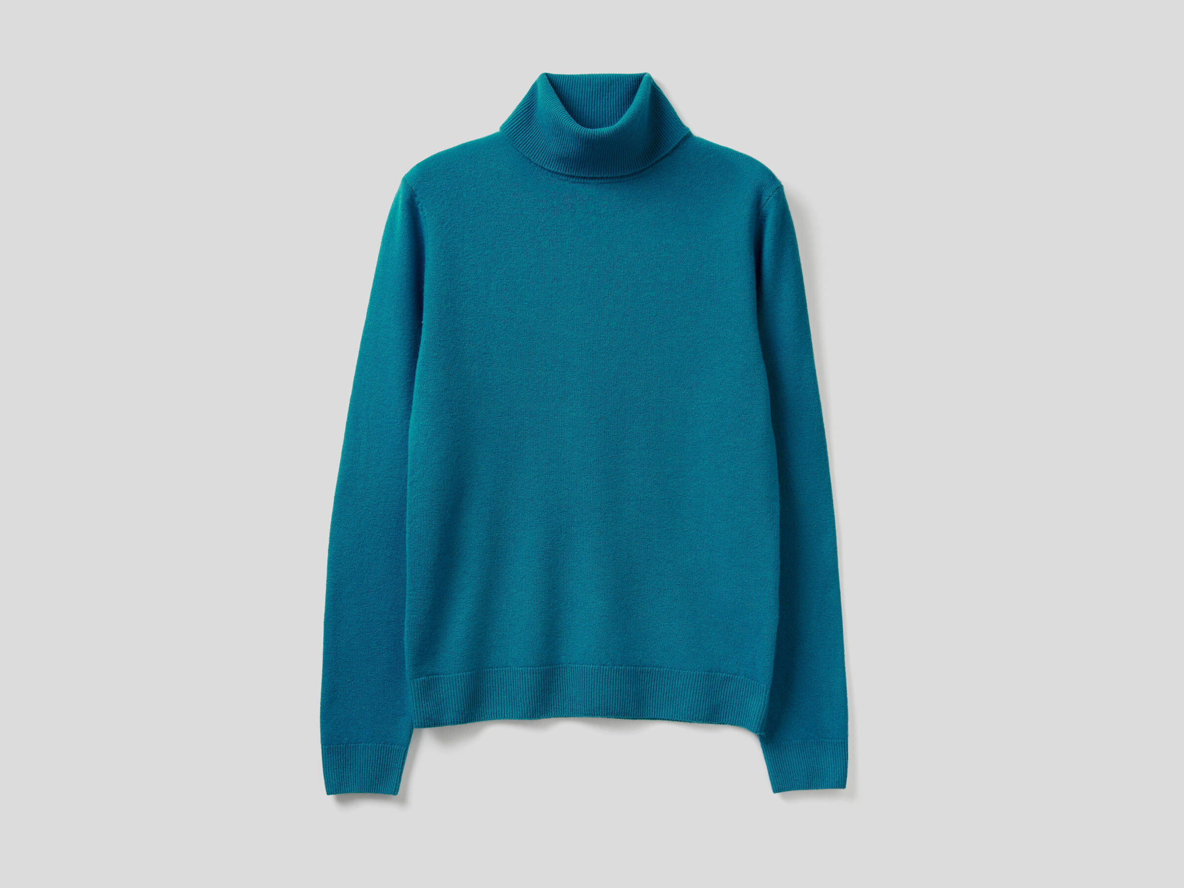 Turtleneck sweater in pure virgin wool image number 5