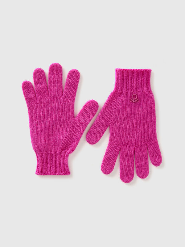 Wool blend gloves Junior Boy