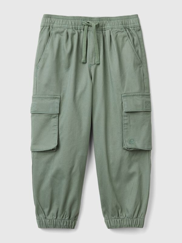 Cargo trousers with drawstring Junior Boy