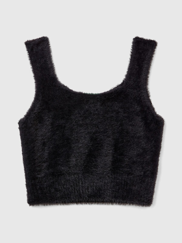 Fluffy yarn top  Junior Girl