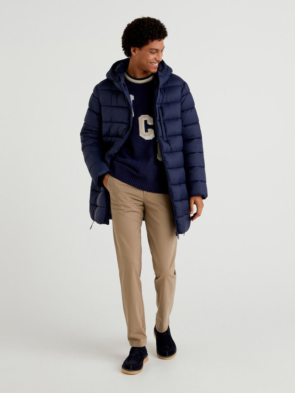 Men s Puffer Jackets New Collection 2024 Benetton
