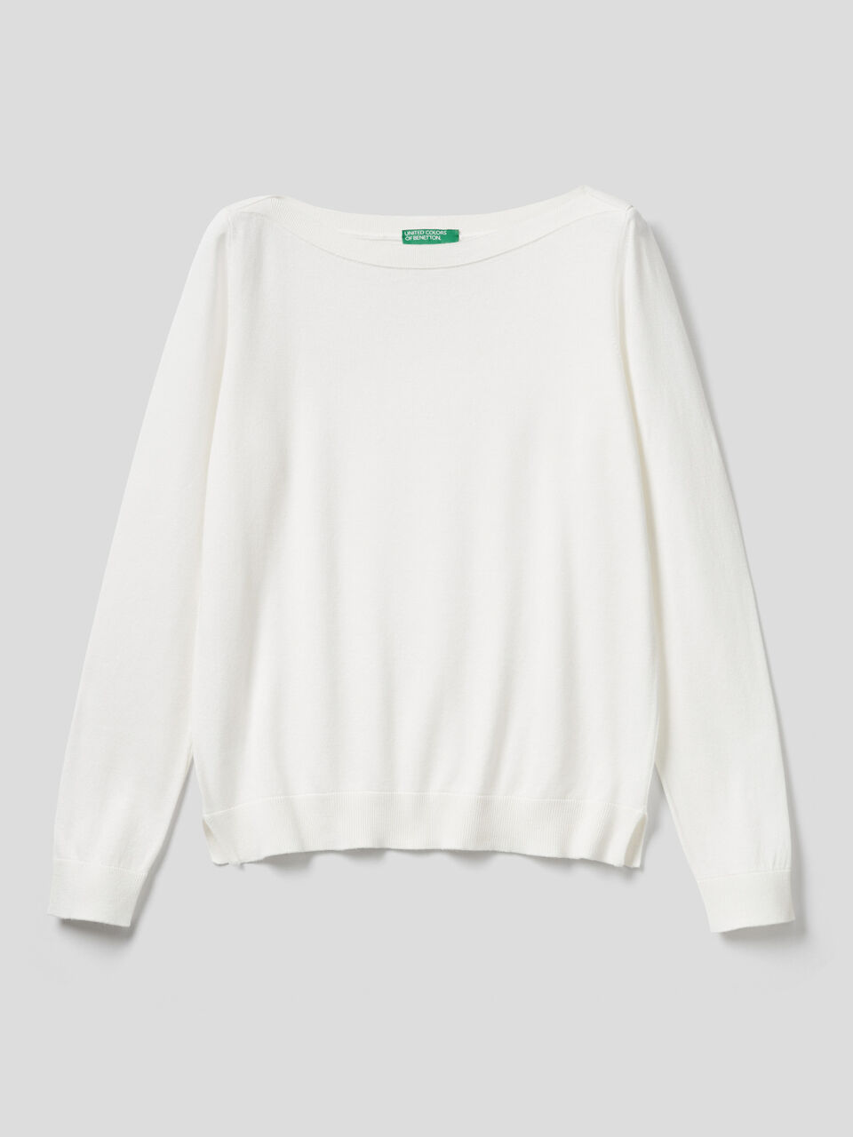 Boat neck sweater image number 1