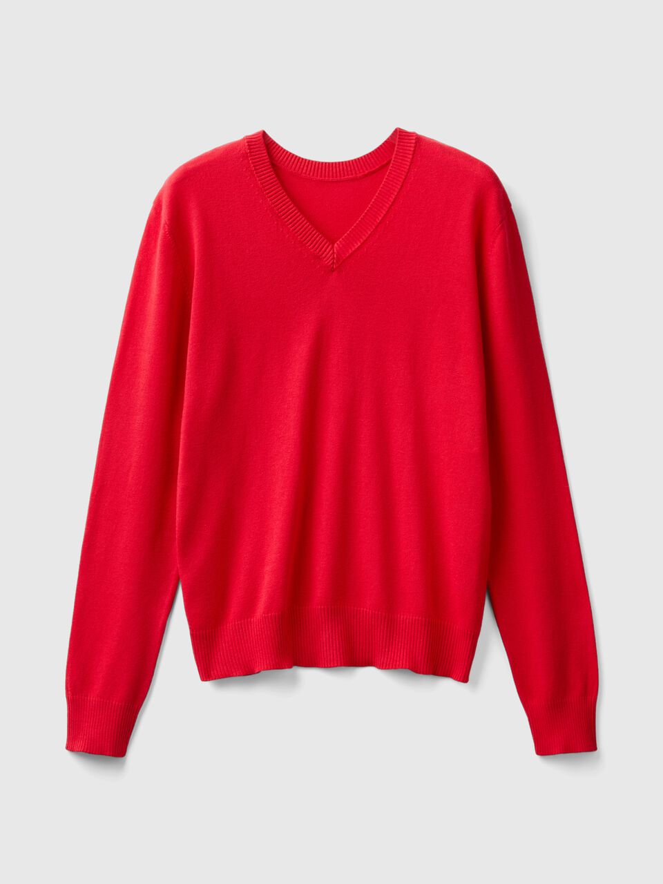 V NECK SWEATER L/S Women image number 1