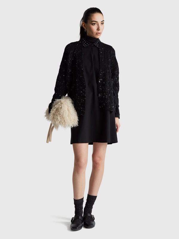 Short dress with studs Women