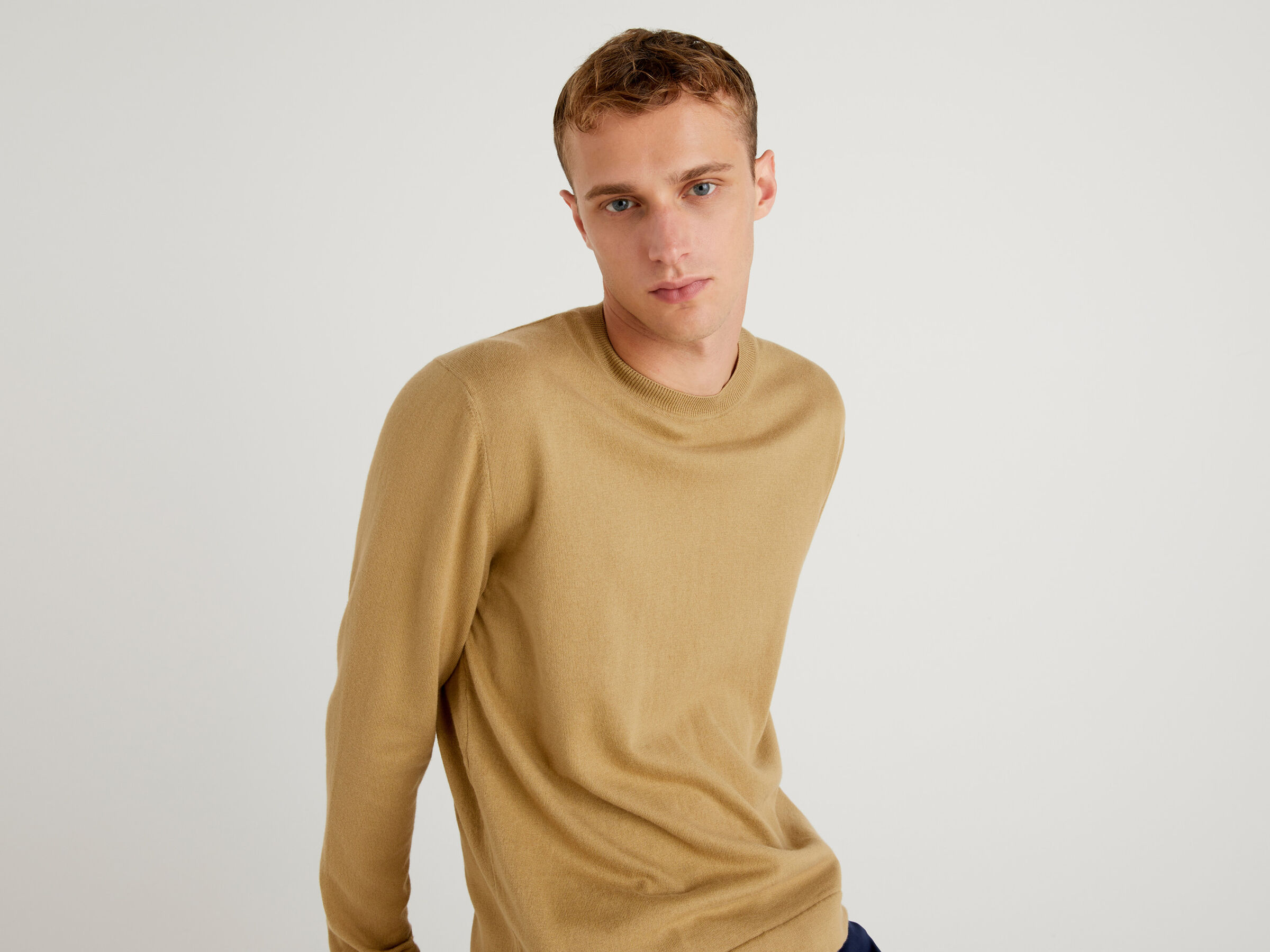 Sweater in warm cotton image number 3