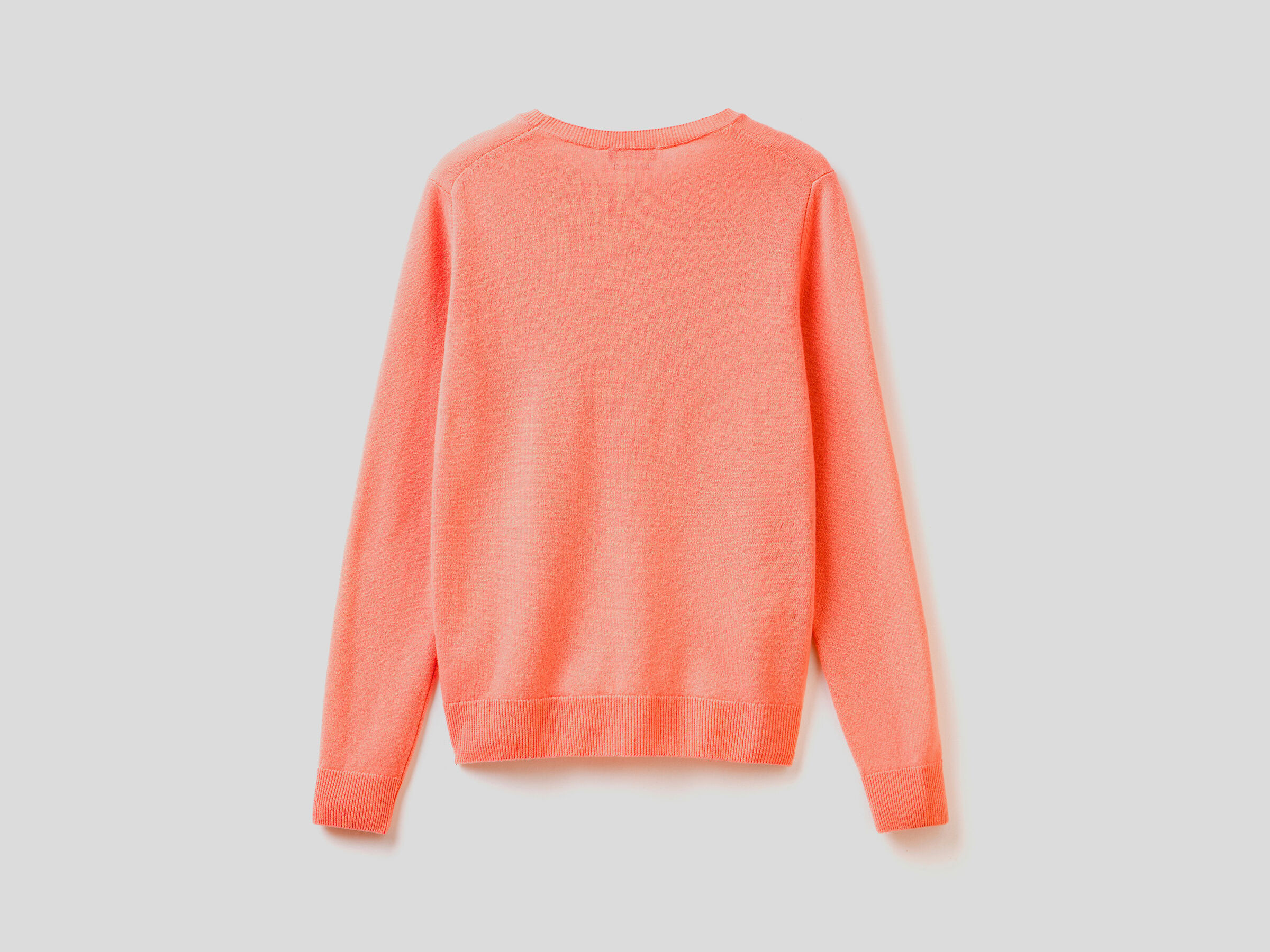 Crew neck sweater in pure virgin wool image number 6