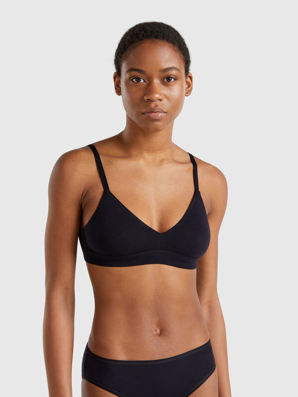 Triangle bra without padding Women
