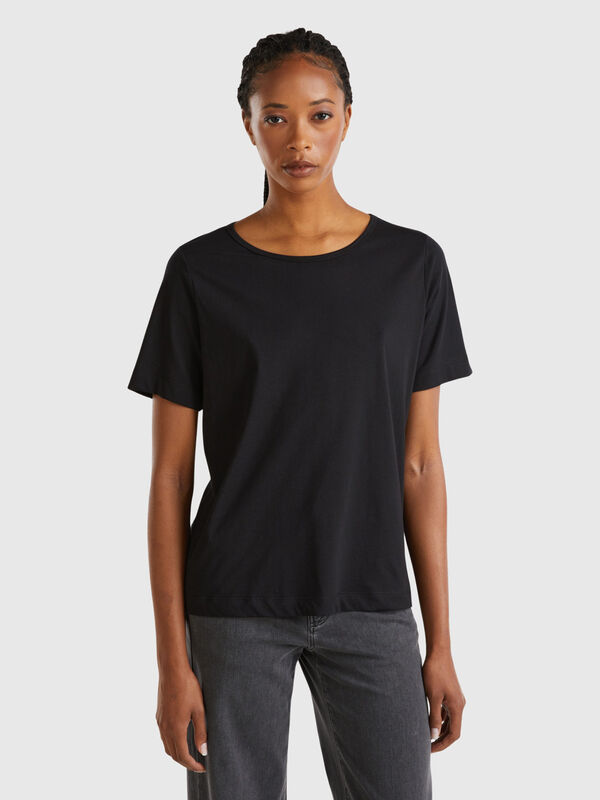 Black short sleeve t-shirt Women