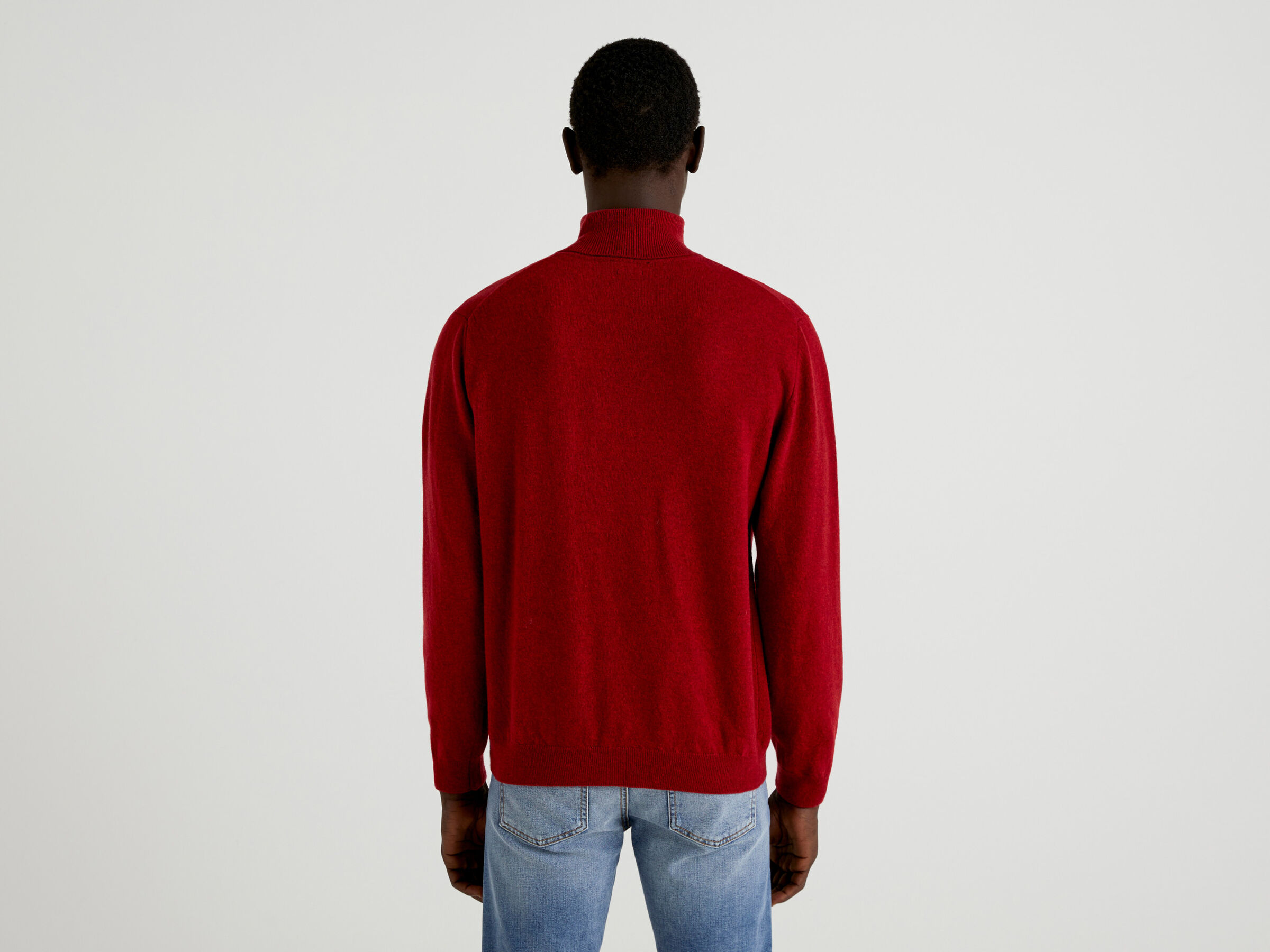 Turtleneck in pure virgin wool image number 2