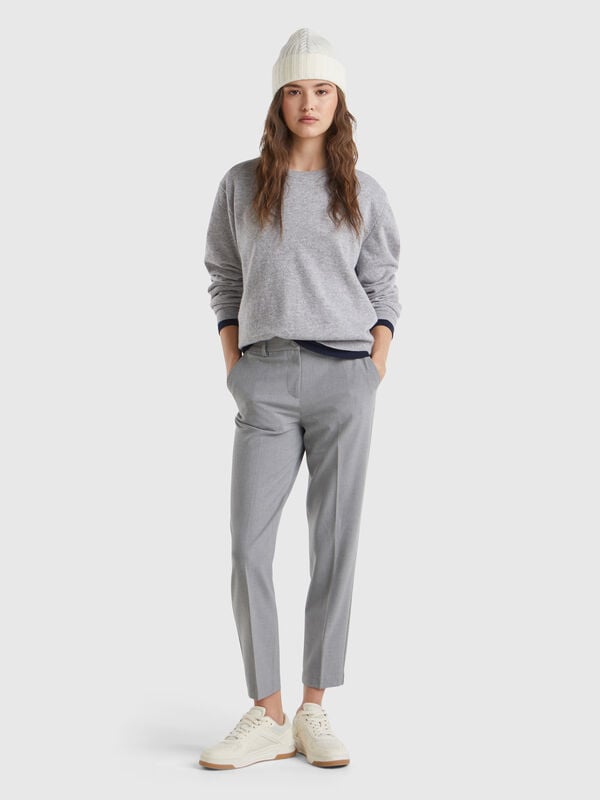 Trousers in fabric Women
