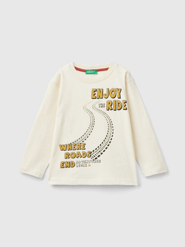T-shirt with glow-in-the-dark print Junior Boy