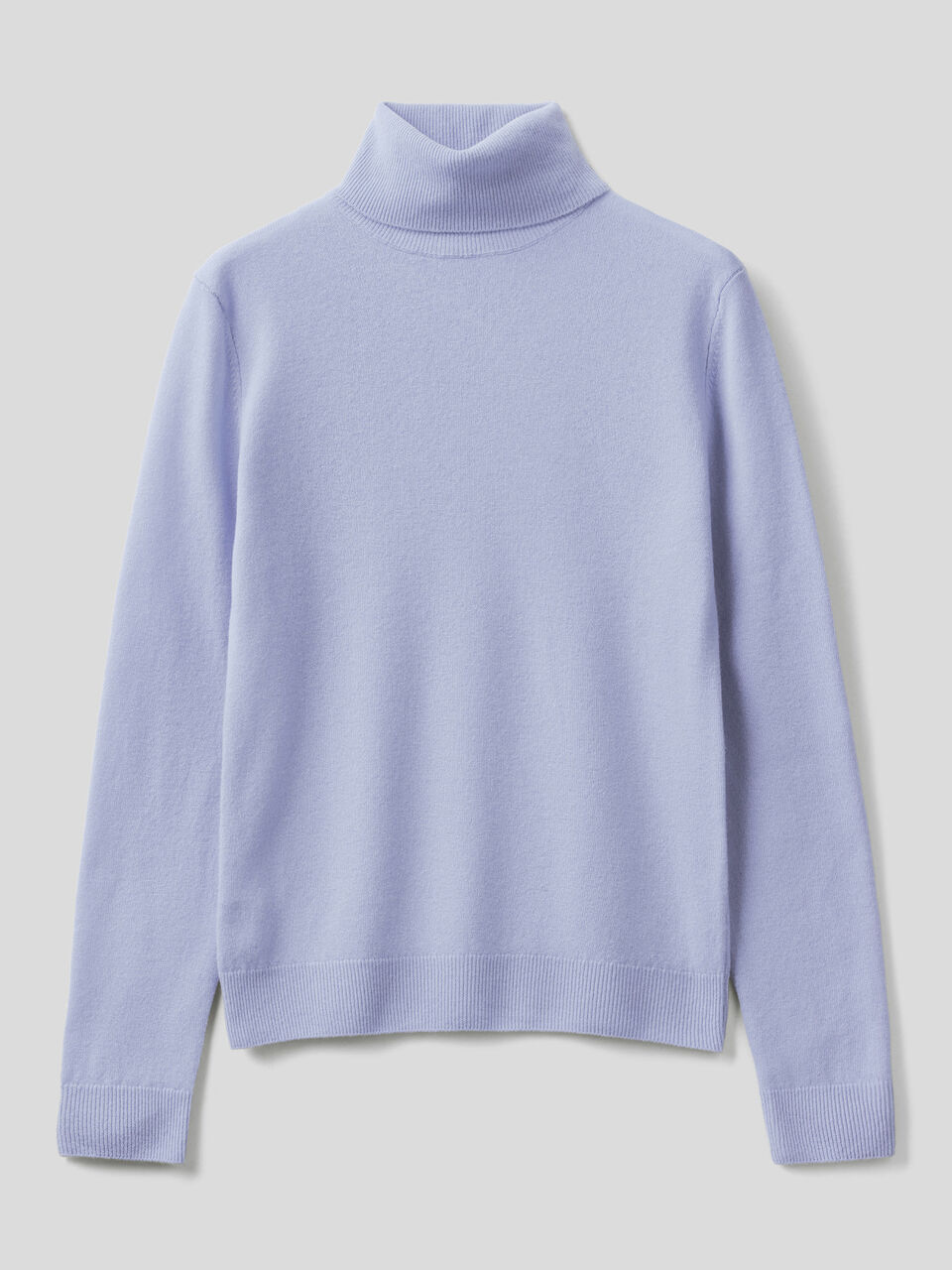 Turtleneck sweater in pure virgin wool image number 1